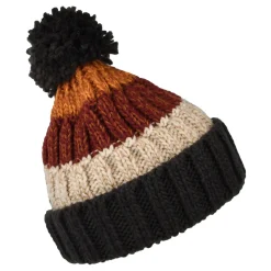 Cheap Bonnet à Pompon Wilhelm mélange de bordeaux Femme Bonnets À Pompon|Bonnets