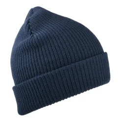 Shop Bonnet à Revers Heist denim foncé Femme Bonnets|Chapeaux Hiver