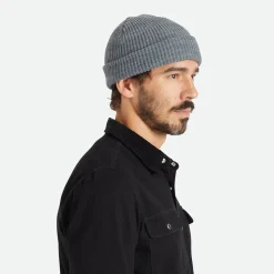 Discount Bonnet à Revers Heist gris foncé Femme Bonnets|Chapeaux Hiver
