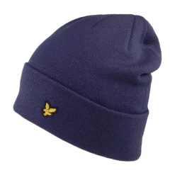 Cheap Bonnet Basic bleu marine LYLE & SCOTT Femme Bonnets|Chapeaux Hiver