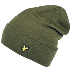 Fashion Bonnet Basic olive LYLE & SCOTT Femme Bonnets|Chapeaux Hiver