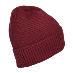New Bonnet en Cotton et Cachemire Pima Essential Flag vin Femme Bonnets|Chapeaux Hiver