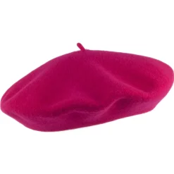 Clearance Béret Authentique en Laine Mérinos sangria HÉRITAGE PAR LAULHÈRE Femme Chapeaux Hiver|Bérets