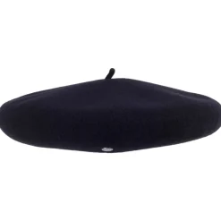 Best Béret en Laine Mérinos Campan Luxury bleu marine HÉRITAGE PAR LAULHÈRE Femme Chapeaux Hiver|Bérets