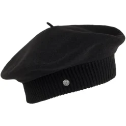 Best Sale Béret en Laine Mérinos Parisienne noir HÉRITAGE PAR LAULHÈRE Femme Chapeaux Hiver|Bérets