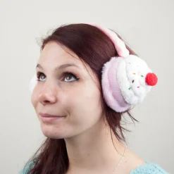 Best Sale Cache-Oreilles Cupcake rose Femme Chapeaux Hiver