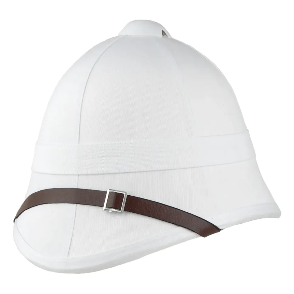 Online Casque Colonial des Affaires Étrangères Britanniques blanc Homme Chapeaux Été|Casques Coloniaux