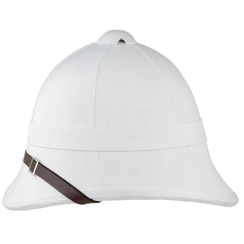 Online Casque Colonial des Affaires Étrangères Britanniques blanc Homme Chapeaux Été|Casques Coloniaux