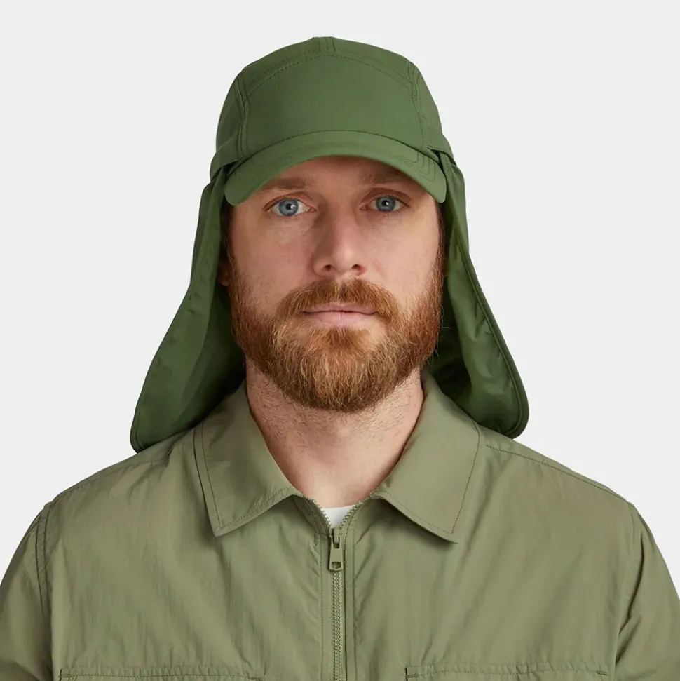 Cheap Casquette 5 Panel Ultralight Sun Shield olive Femme/Homme Chapeaux Anti Uv|Chapeaux Anti Uv