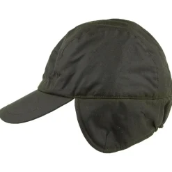 Best Casquette avec Protège-Oreilles Lumberjack en Coton Ciré olive Homme Chapeaux Hiver|Chapeaux De Pluie