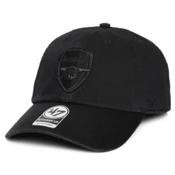 Discount Casquette Clean Up Arsenal FC noir sur noir Homme Casquettes De Baseball|Casquettes Homme