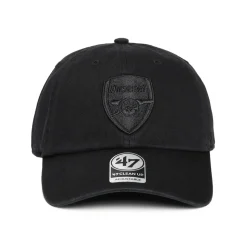 Discount Casquette Clean Up Arsenal FC noir sur noir Homme Casquettes De Baseball|Casquettes Homme