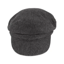 Best Sale Casquette de Marin à Chevrons anthracite JAXON & JAMES Femme Casquettes Femme|Casquettes De Marin