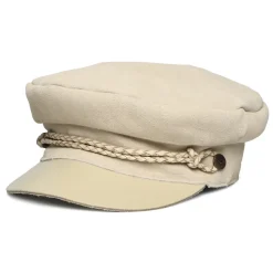 Best Sale Casquette de Marin en Daim Kayla Reserve crème Femme Casquettes Femme|Chapeaux Femme