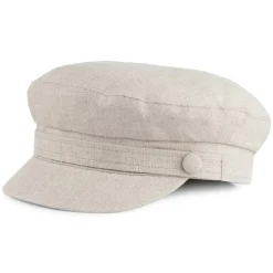 Store Casquette de Marin en Lin Irlandais Mariner naturel Femme Casquettes Femme|Chapeaux Femme