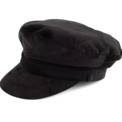 Store Casquette de Marin en Velours Côtelé noir JAXON & JAMES Femme Casquettes Femme|Chapeaux Hiver