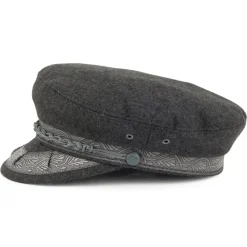 Cheap Casquette de Marin Grec en Laine gris JAXON & JAMES Femme/Homme Grandes Tailles|Casquettes De Marin