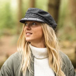 Cheap Casquette de Marin Grec en Laine gris JAXON & JAMES Femme/Homme Grandes Tailles|Casquettes De Marin
