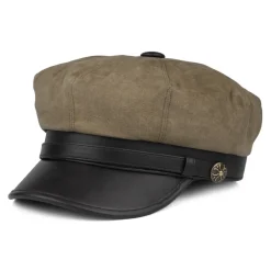 Best Sale Casquette de Motard Rebelle beige britannique JAXON & JAMES Femme/Homme Chapeaux De Pluie|Casquettes Plates