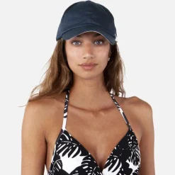 Outlet Casquette de Soleil en Coton Wupper bleu marine Femme Casquettes De Baseball|Casquettes Femme