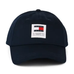 Online Casquette en Coton Bio TJM Modern Patch bleu marine Homme Casquettes Homme