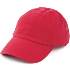 Best Sale Casquette en Coton Délavé rouge Femme Casquettes De Baseball|Casquettes Femme