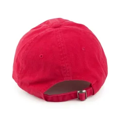 Best Sale Casquette en Coton Délavé rouge Femme Casquettes De Baseball|Casquettes Femme