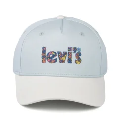 Outlet Casquette Femme avec Étiquette Vierge Graphic bleu clair LEVI'S Femme Casquettes De Baseball|Casquettes Femme
