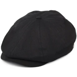 Discount Casquette Gavroche à Chevrons Brood noir Femme/Homme Casquettes Plates|Grandes Tailles