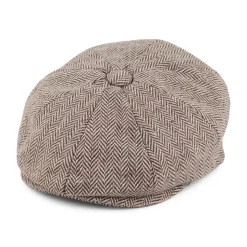 Shop Casquette Gavroche Bébé à Chevrons marron JAXON & JAMES Femme/Enfant Garçons|Bébés