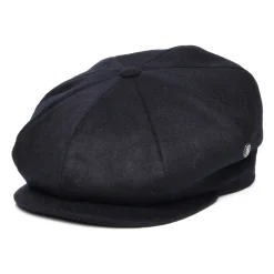 Clearance Casquette Gavroche Calotte Profonde en Laine Loden bleu marine Femme/Homme Casquettes Plates|Grandes Tailles