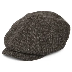 Sale Casquette Gavroche en Laine Britannique Rothbury marron foncé Femme/Homme Casquettes Plates|Casquettes Plates