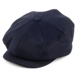 Shop Casquette Gavroche En Laine Loden bleu marine Femme Casquettes Plates|Casquettes Femme