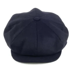 Shop Casquette Gavroche En Laine Loden bleu marine Femme Casquettes Plates|Casquettes Femme