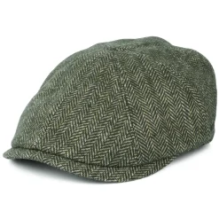 Best Casquette Gavroche en Laine Mélangée Arley olive-crème-marron Femme/Homme Casquettes Plates|Casquettes Plates