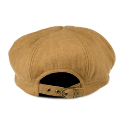 Best Casquette Gavroche en Laine Mélangée camel SUR LA TÊTE Femme Chapeaux Hiver|Casquettes Plates