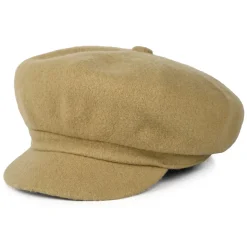 Cheap Casquette Gavroche en Laine Spitfire camel Femme Chapeaux Hiver|Casquettes Plates