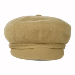 Cheap Casquette Gavroche en Laine Spitfire camel Femme Chapeaux Hiver|Casquettes Plates