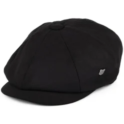 Shop Casquette Gavroche en Melton Alfie noir Femme Casquettes Plates|Casquettes Femme