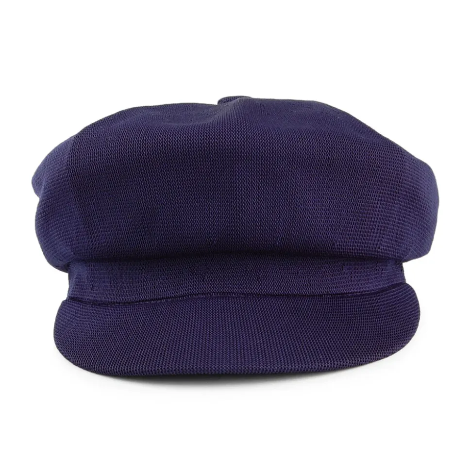 Cheap Casquette Gavroche en Tropic bleu marine Femme Casquettes Plates|Casquettes Femme
