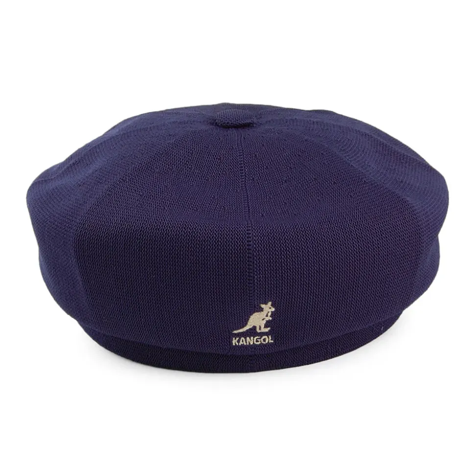Cheap Casquette Gavroche en Tropic bleu marine Femme Casquettes Plates|Casquettes Femme