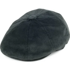Best Sale Casquette Gavroche en Velours Côtelé Hawker forêt Femme Casquettes Plates|Casquettes Femme