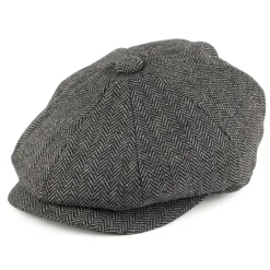 Hot Casquette Gavroche Enfant à Chevrons anthracite JAXON & JAMES Femme/Enfant Garçons|Casquettes Gavroche