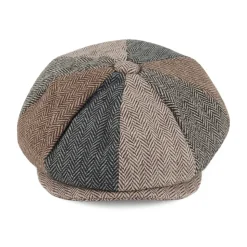 Outlet Casquette Gavroche Enfant Patch à Chevrons multicolore JAXON & JAMES Femme/Enfant Garçons|Casquettes Gavroche