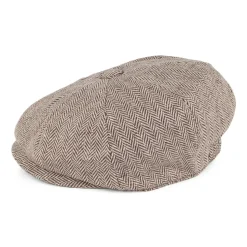 Best Sale Casquette Gavroche Enfant à Chevrons marron JAXON & JAMES Femme/Enfant Garçons|Casquettes Gavroche