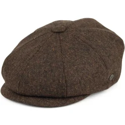 Fashion Casquette Gavroche Falconbrook marron JAXON & JAMES Femme/Homme Casquettes Plates|Grandes Tailles