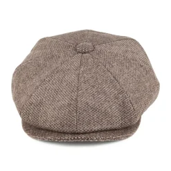 Fashion Casquette Gavroche Gotham marron JAXON & JAMES Femme/Homme Casquettes Plates|Grandes Tailles