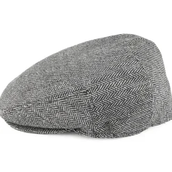 Shop Casquette Plate à Chevrons gris JAXON & JAMES Femme Casquettes Plates|Casquettes Femme