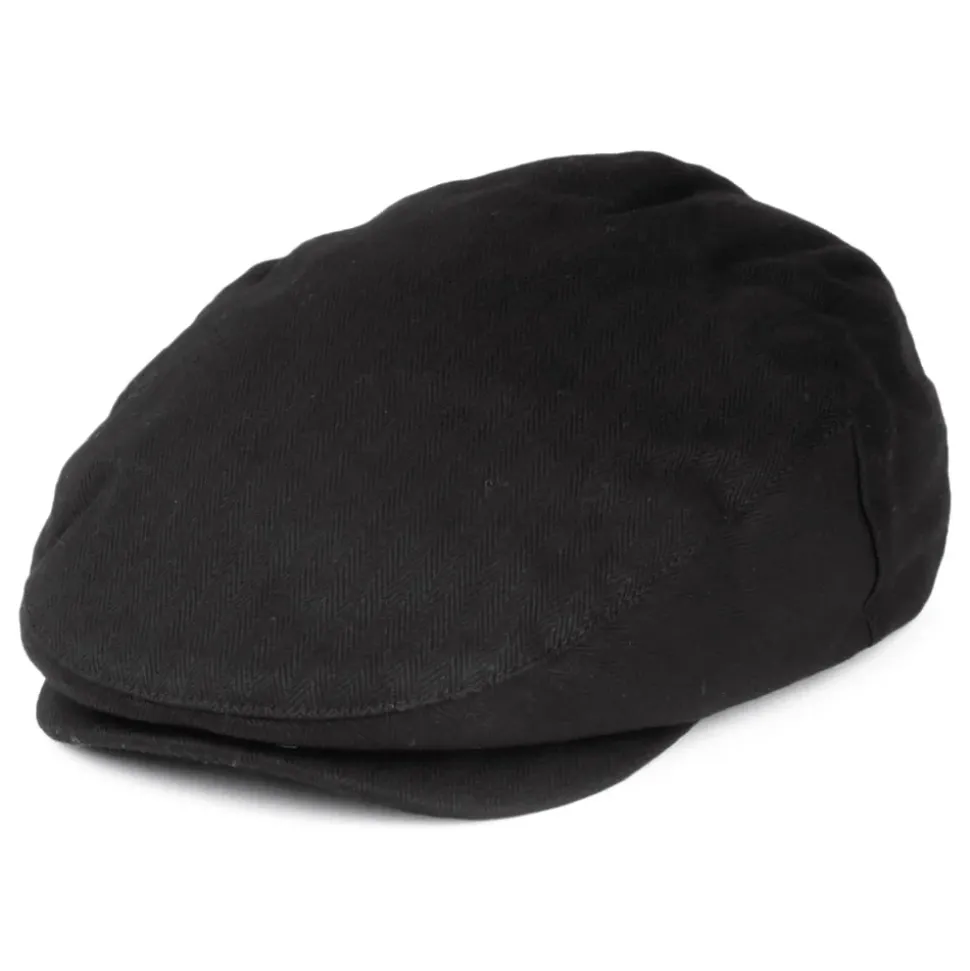 Best Casquette Plate à Chevrons Hooligan noir Femme/Homme Casquettes Plates|Grandes Tailles