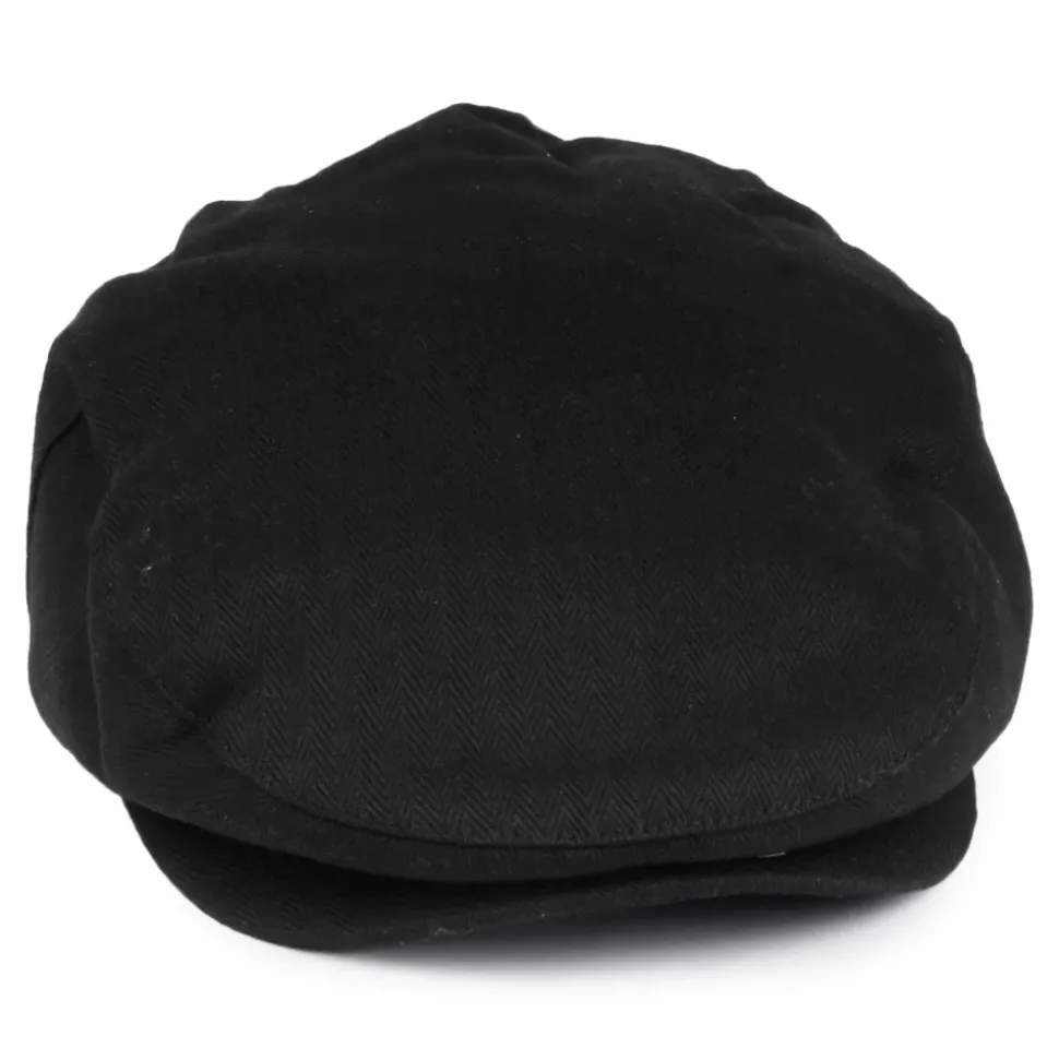 Best Casquette Plate à Chevrons Hooligan noir Femme/Homme Casquettes Plates|Grandes Tailles